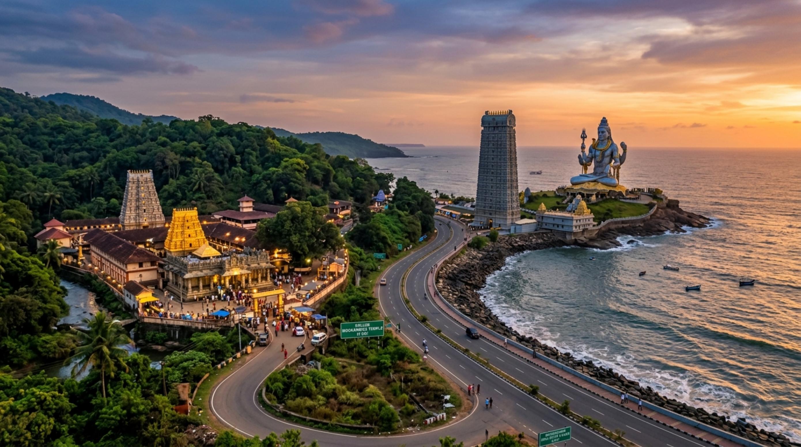 Mookambika to Murudeshwar: A Coastal Karnataka Temple Circuit